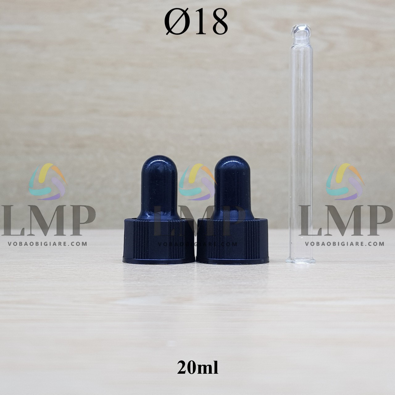 Nắp bóp khoen nhựa sọc Ø18