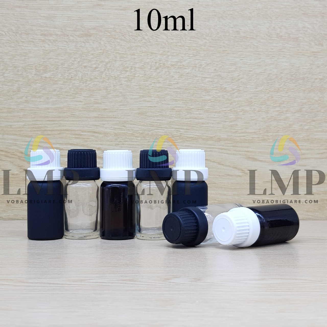 Chai tinh dầu nắp dày 10ml