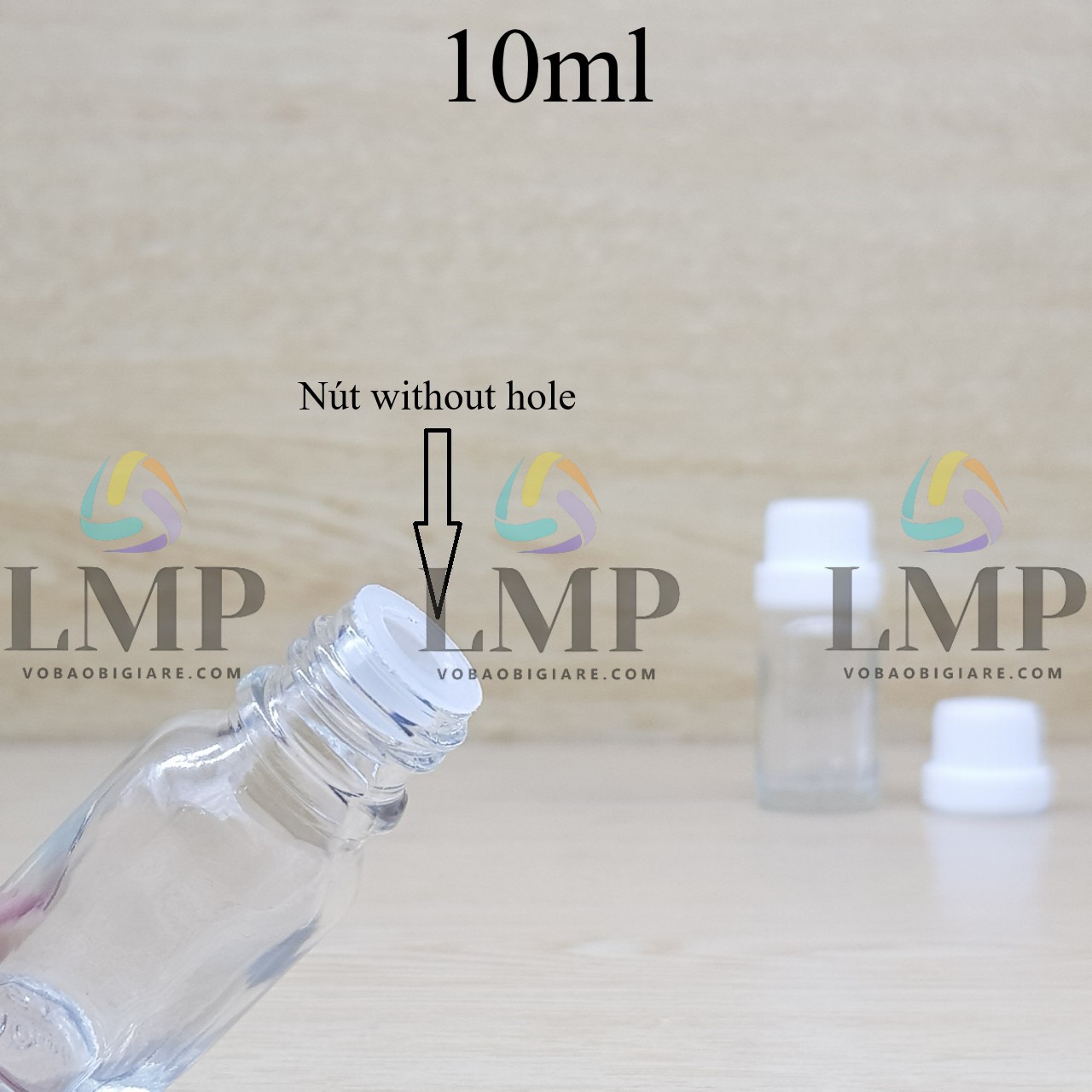 Chai tinh dầu nắp dày 10ml