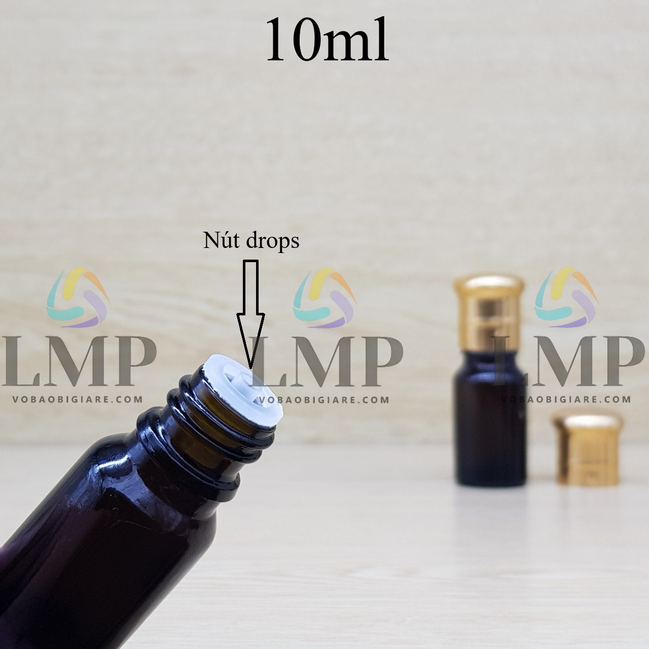 Chai tinh dầu nắp mario 10ml