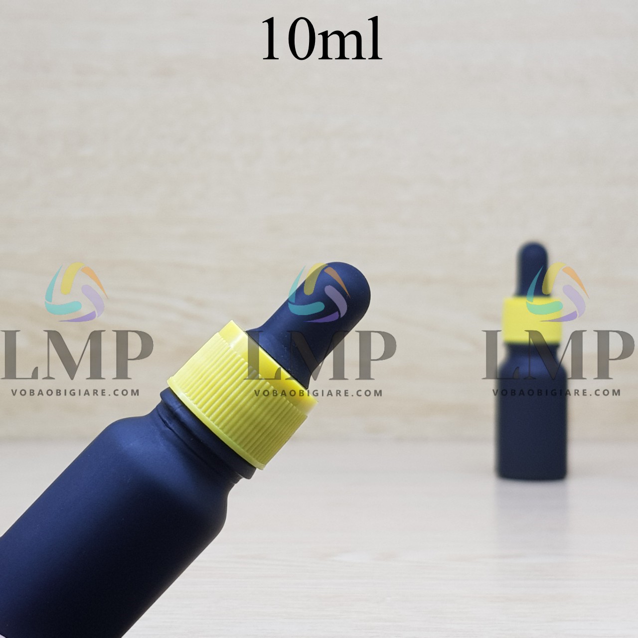 Chai tinh dầu nắp bóp khoen nhựa sọc 10ml