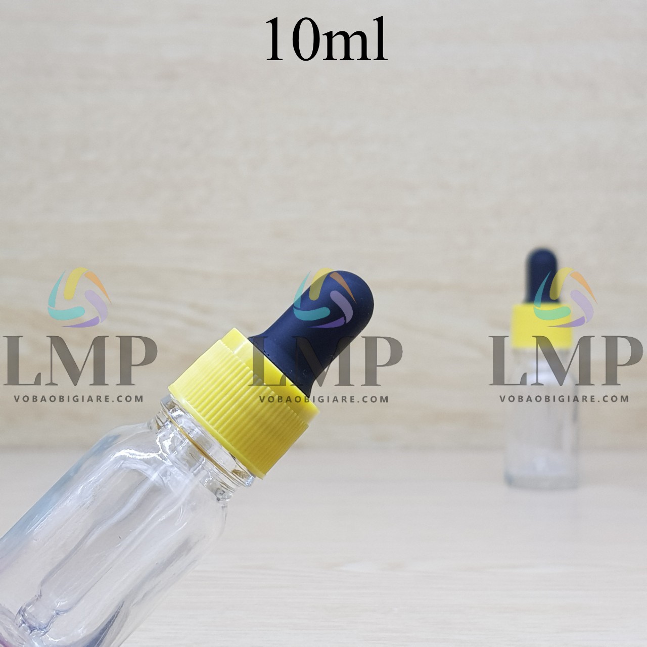 Chai tinh dầu nắp bóp khoen nhựa sọc 10ml