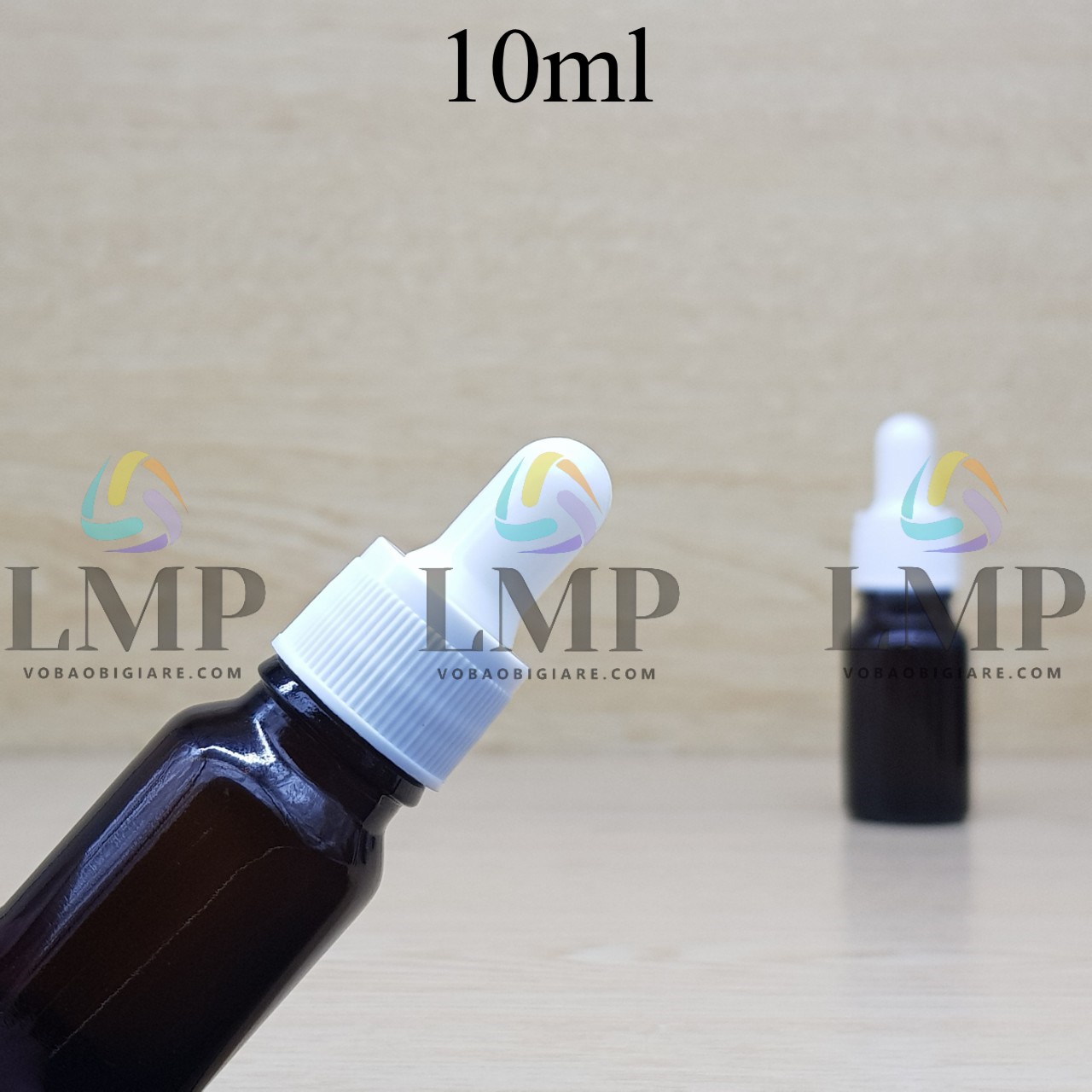 Chai tinh dầu nắp bóp khoen nhựa sọc 10ml