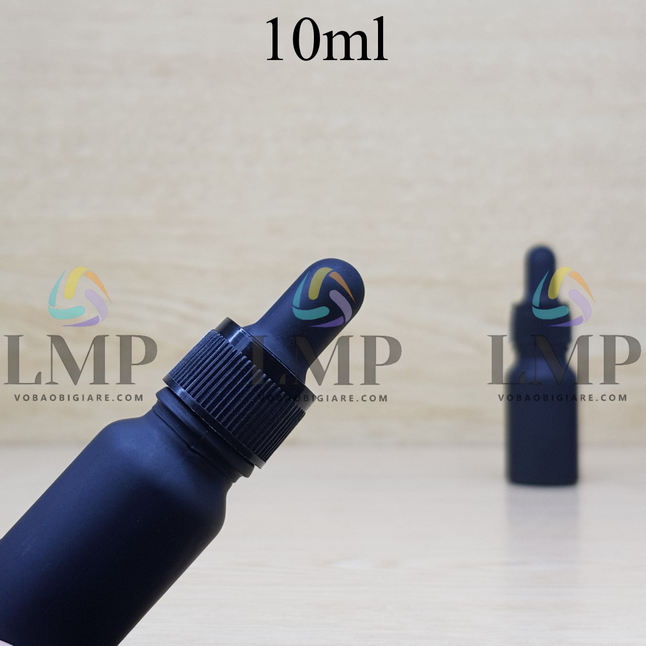 Chai tinh dầu nắp bóp khoen nhựa sọc 10ml