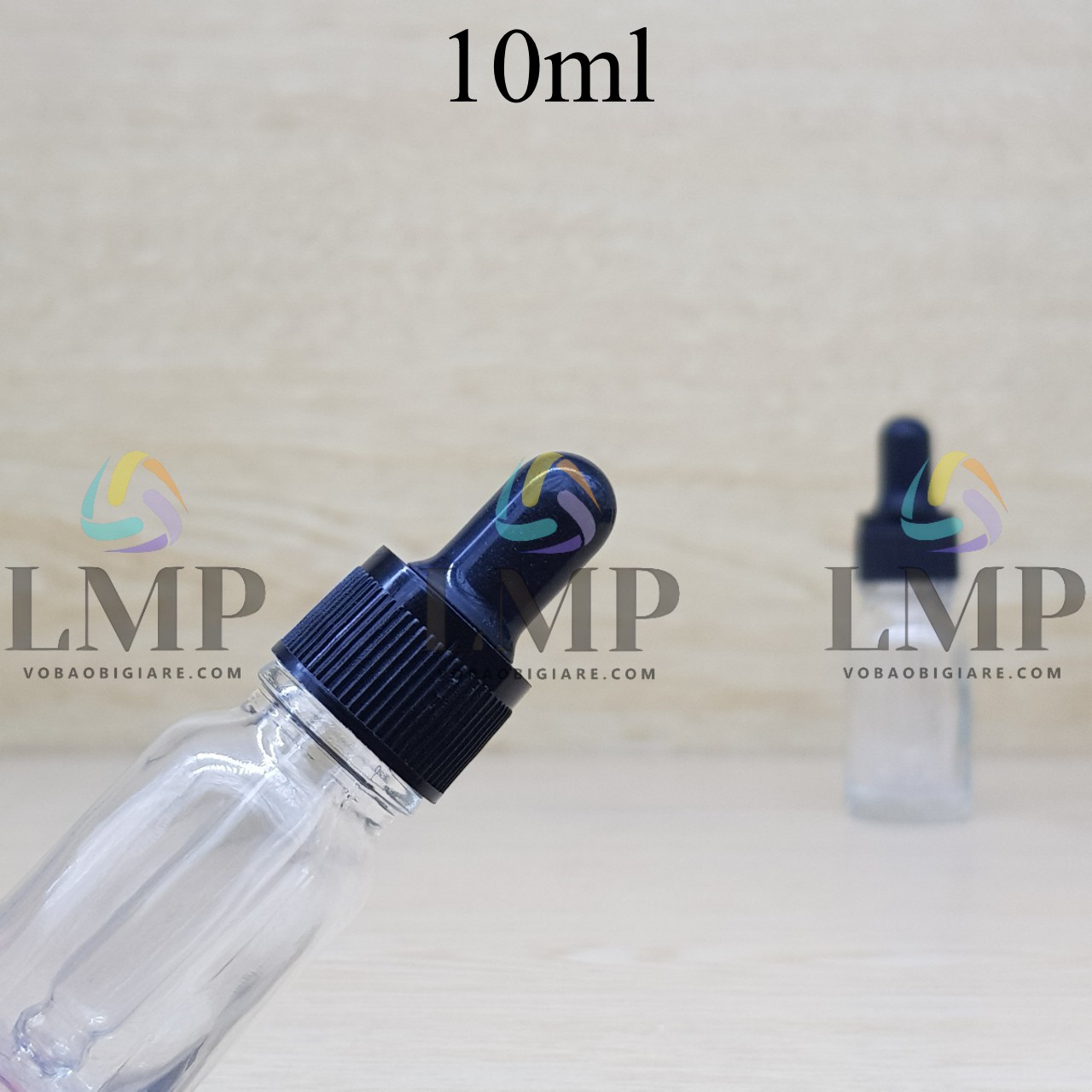 Chai tinh dầu nắp bóp khoen nhựa sọc 10ml
