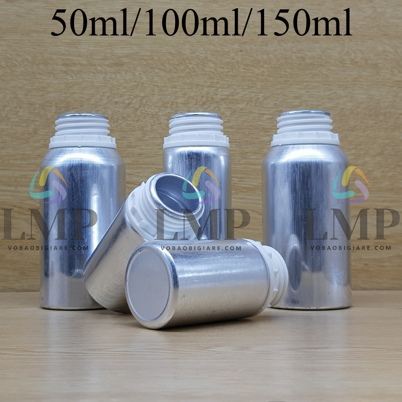 Chai nhôm bạc