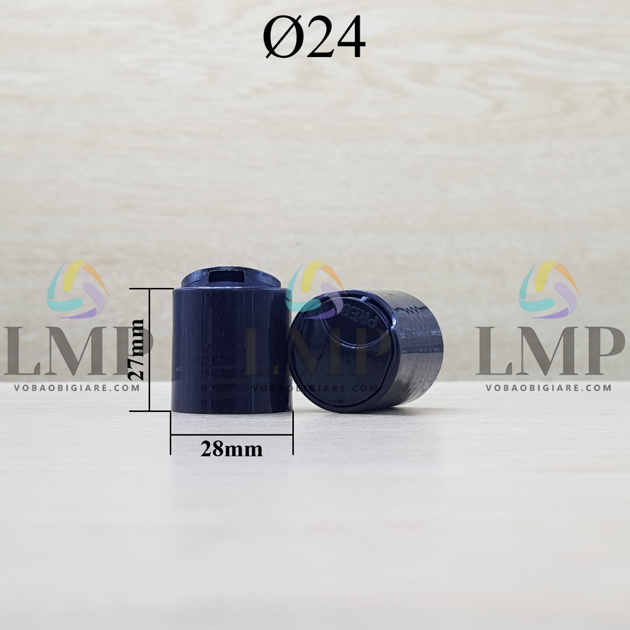 Nắp nhấn Ø24