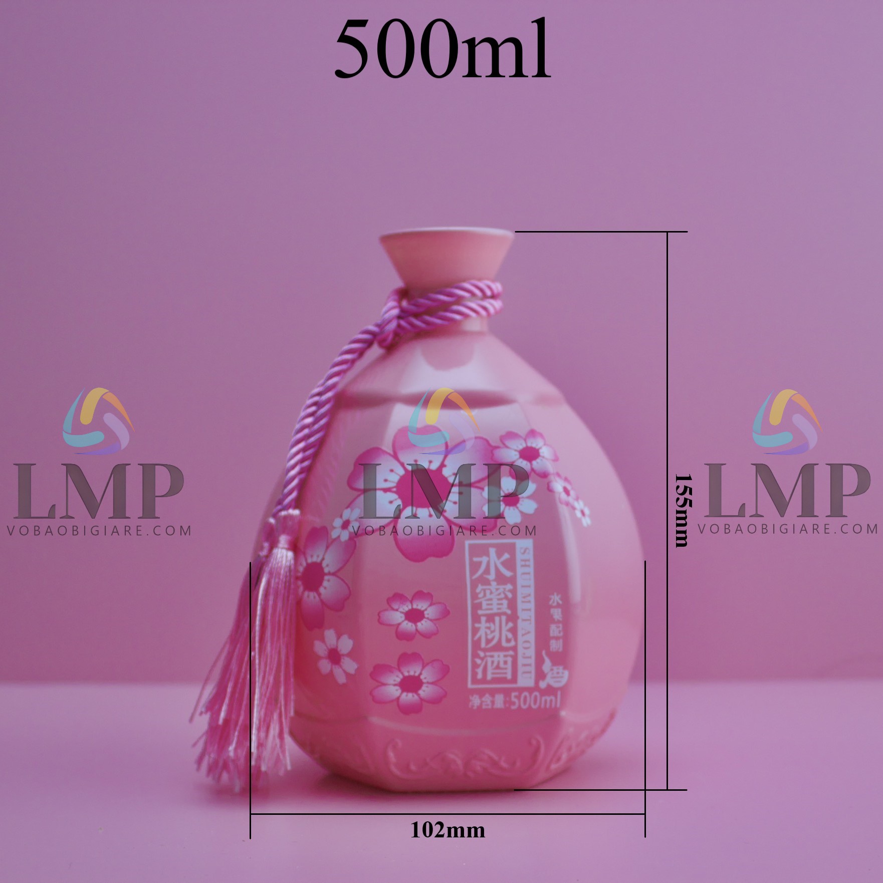 Bình rượu trái cây 500ml
