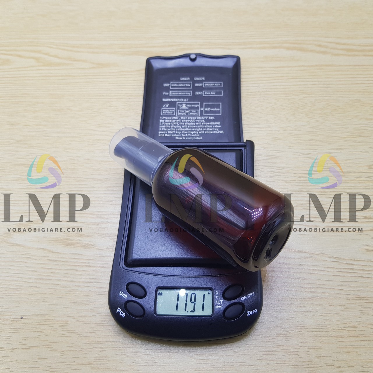 Chai vai tròn đầu xịt giọt 1 viền 80ml