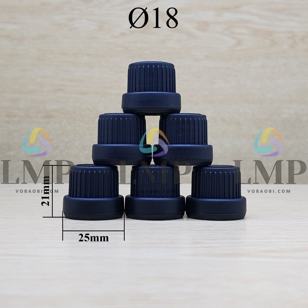 Nắp sọc dày Ø18 ( ko kèm nút chặn )
