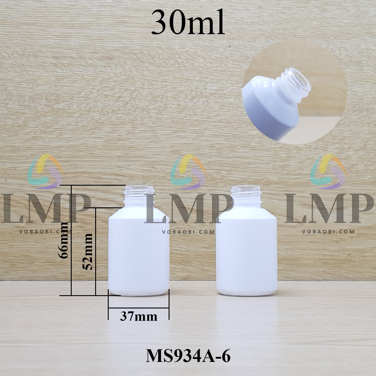 Thân chai thủy tinh vát 30ml