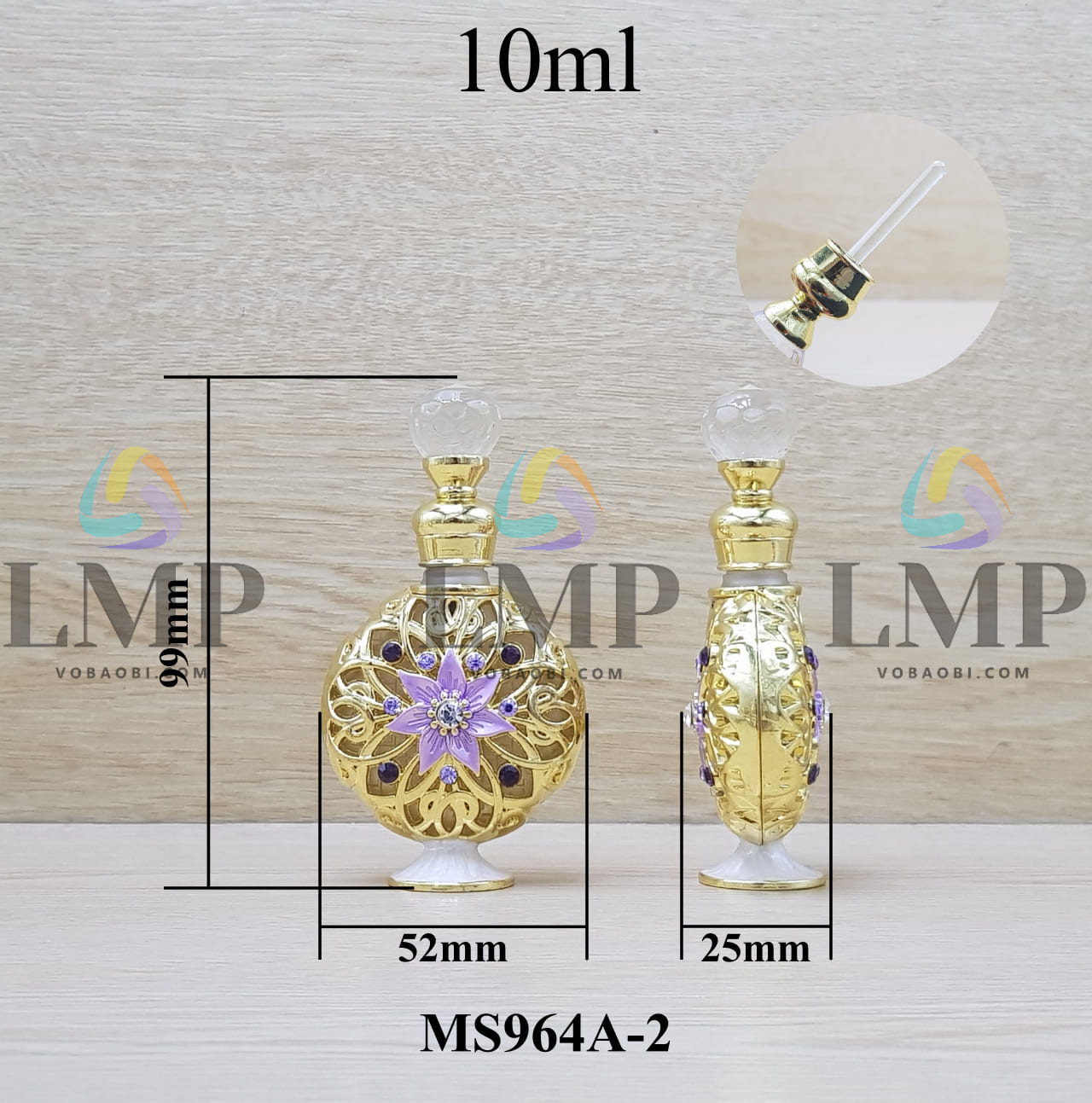 Chai nước hoa Dubai nhụy hoa 10ml
