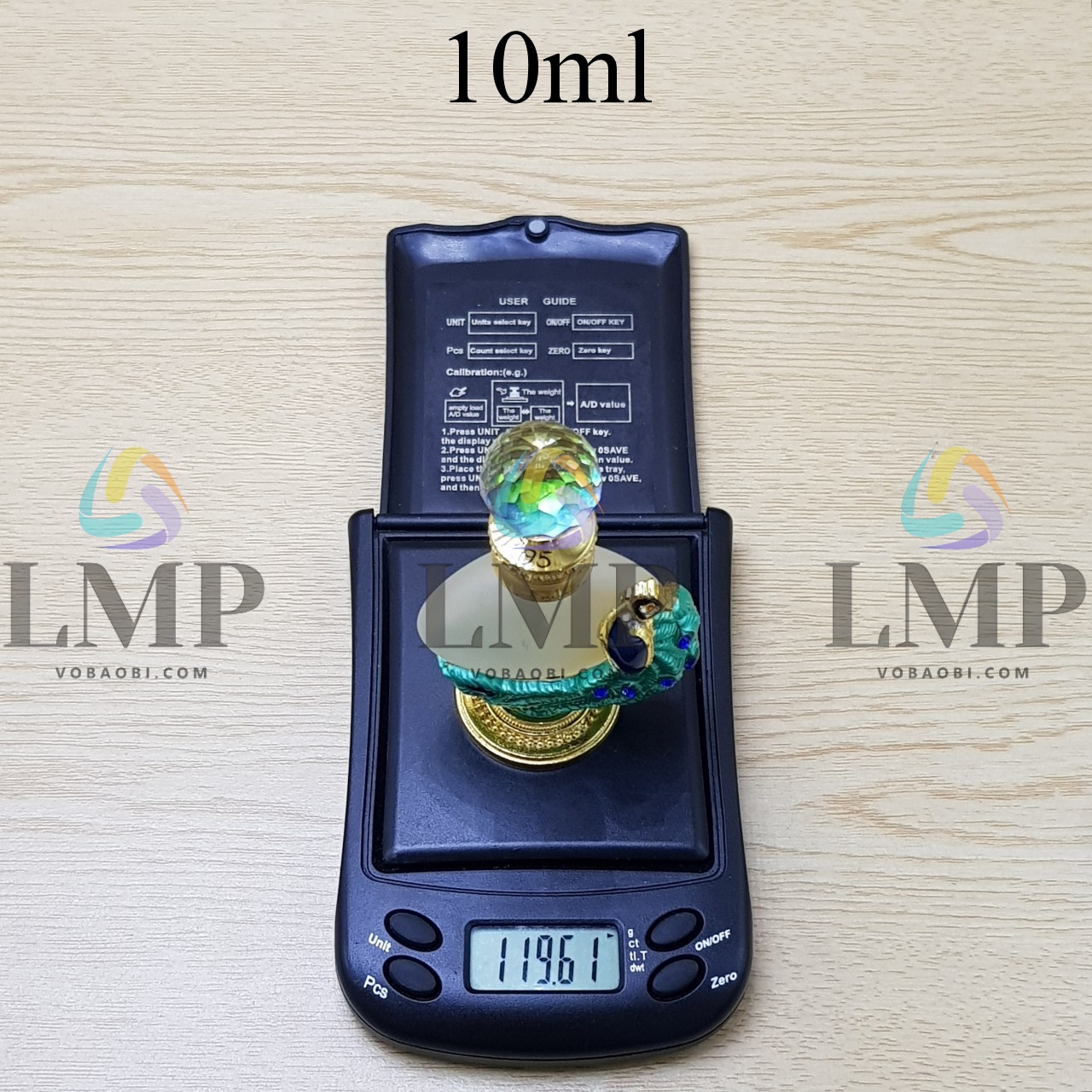 Chai nước hoa Dubai chim công 10ml