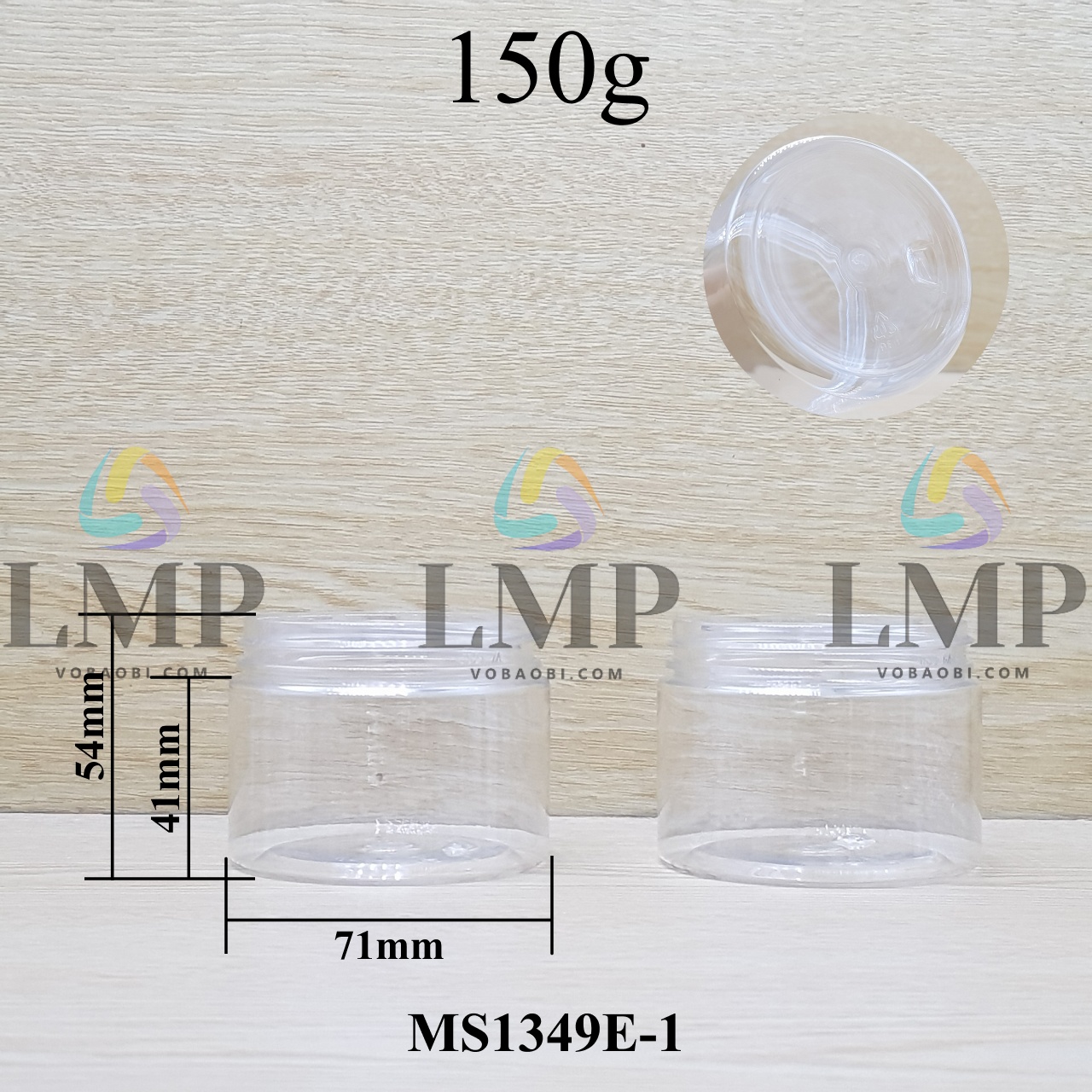 Thân hũ PET cổ Ø68