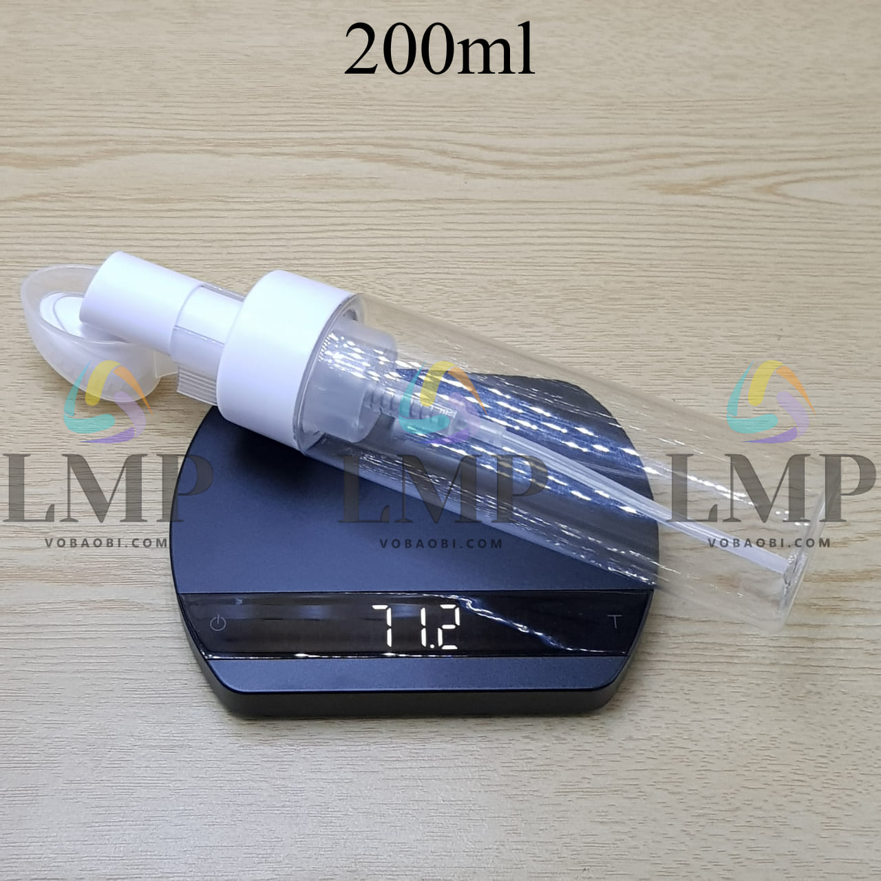 Chai tạo bọt đầu massage oval