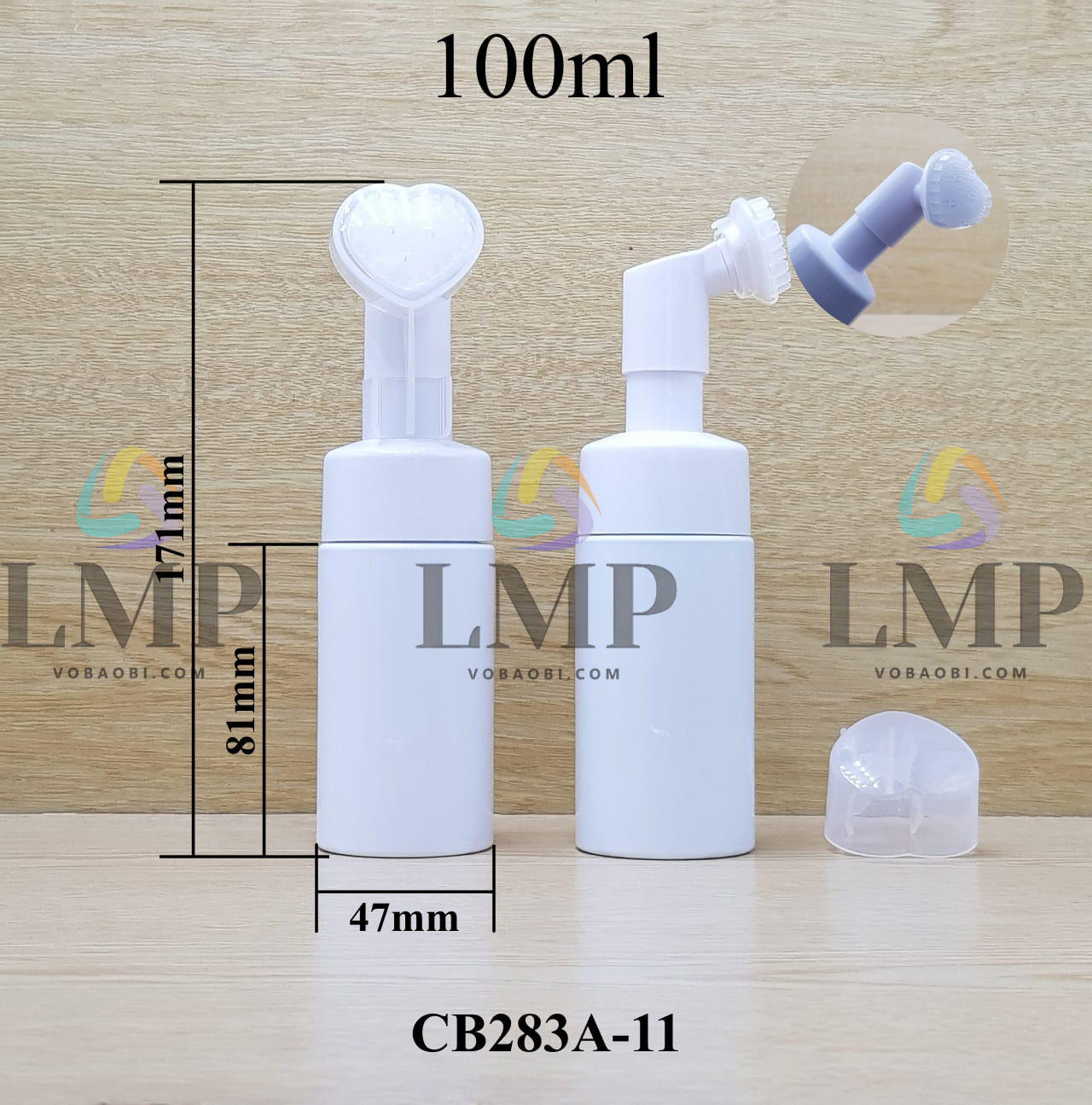 Chai tạo bọt đầu massage tim