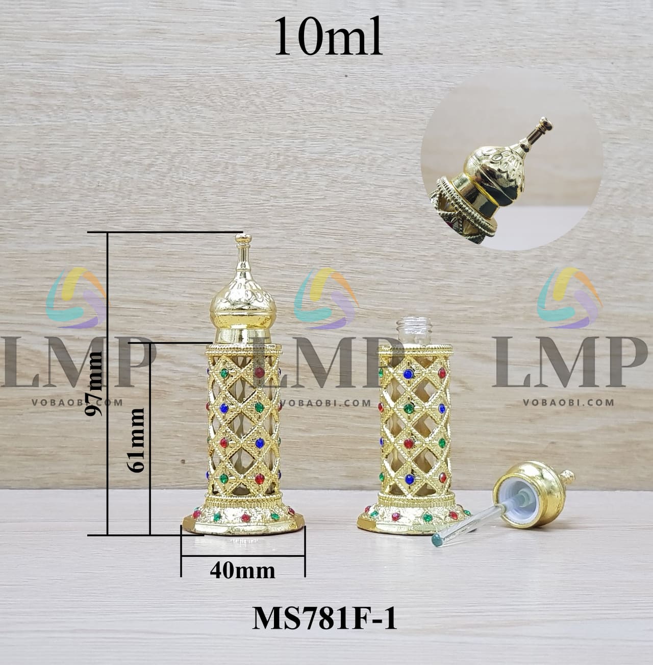 Chai nước hoa Dubai Tháp 10ml