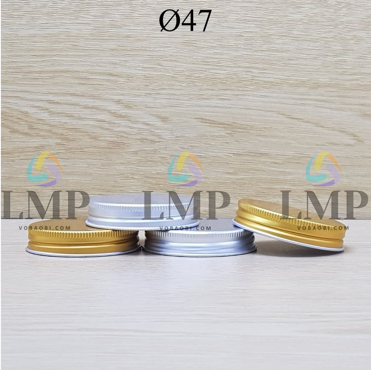 Nắp nhôm cuốn Ø47