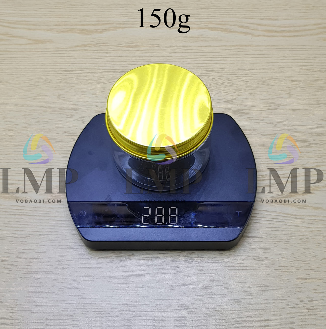 Hũ PET nắp nhôm 150g