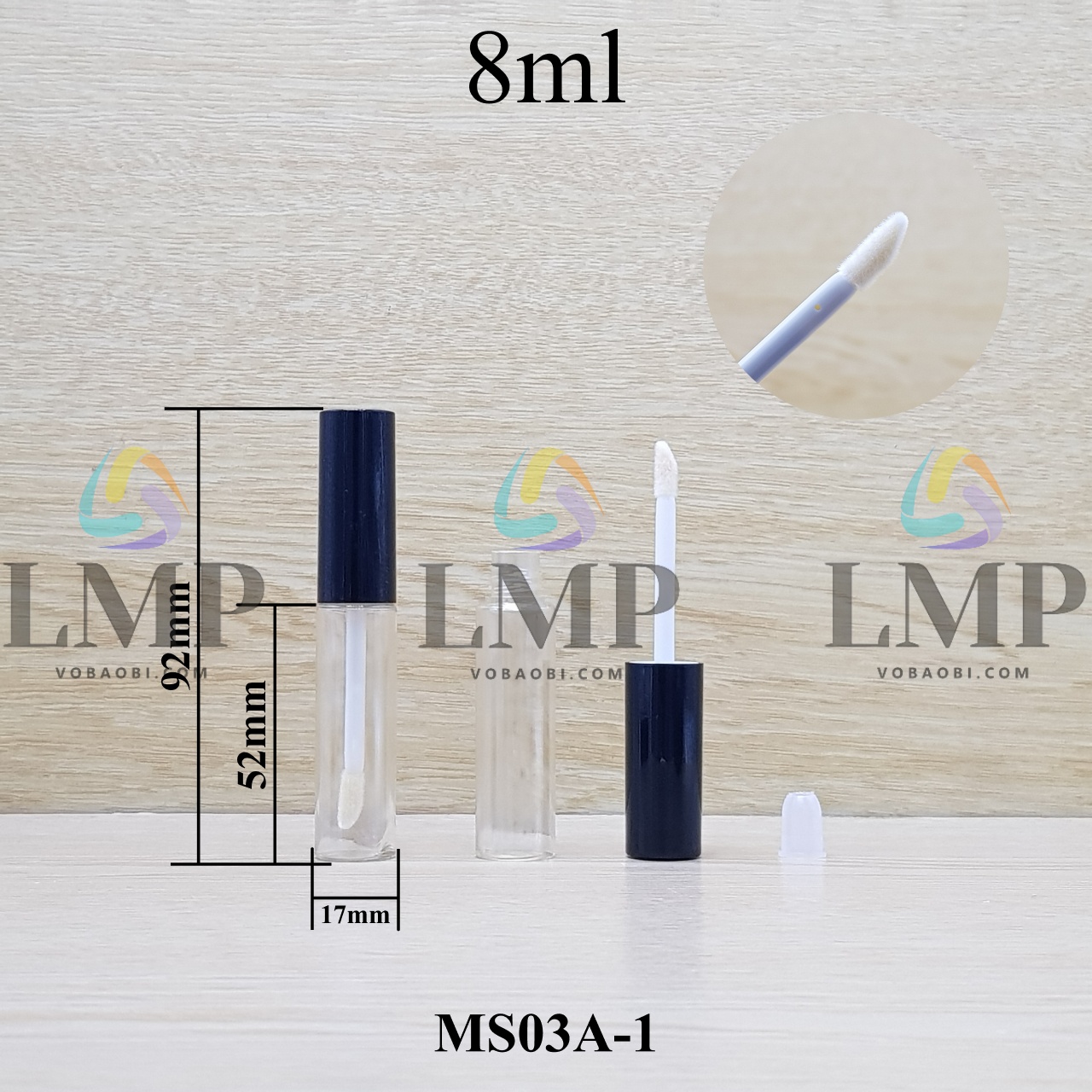 Lip tròn trong 8ml