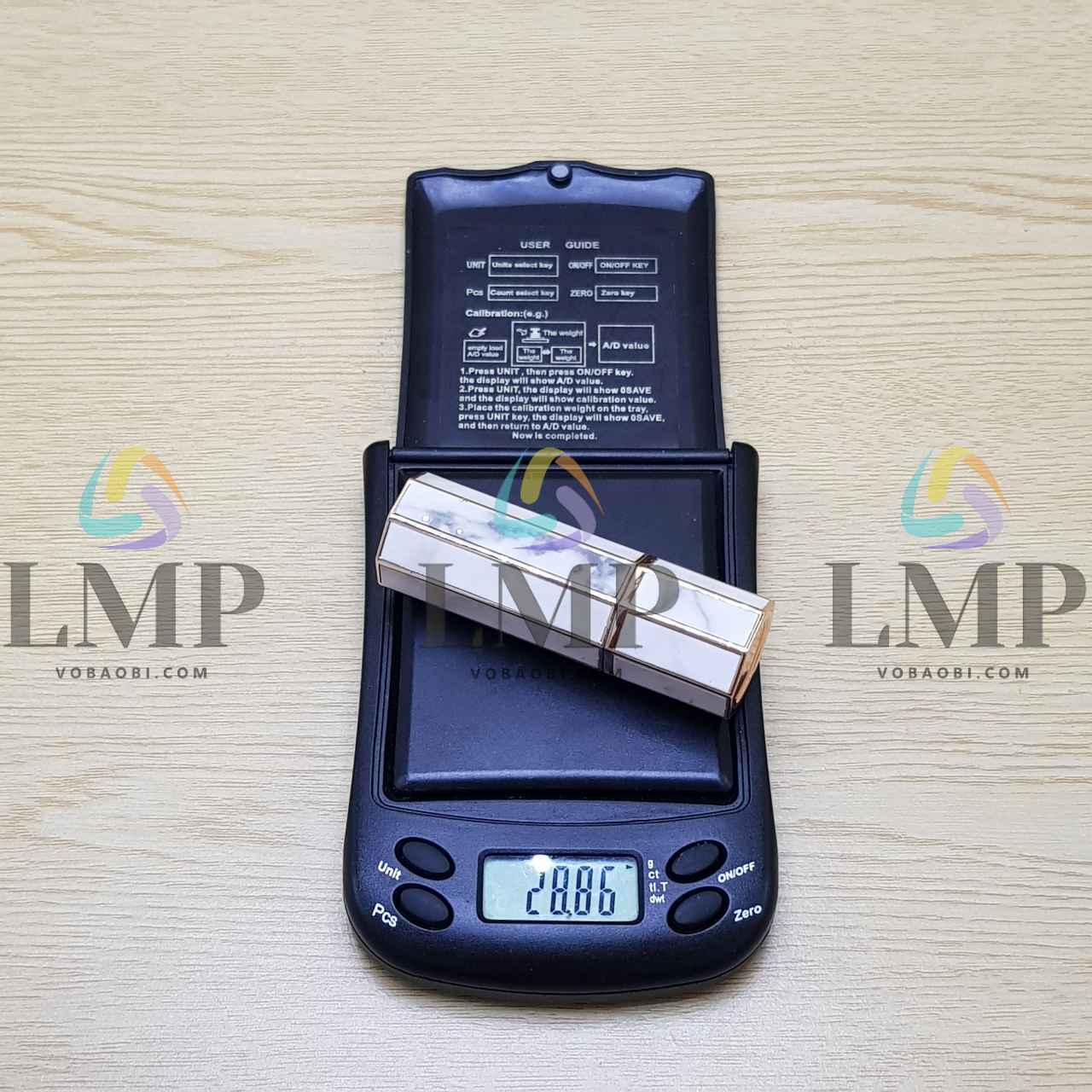 Thỏi vân đá xi 8 cạnh