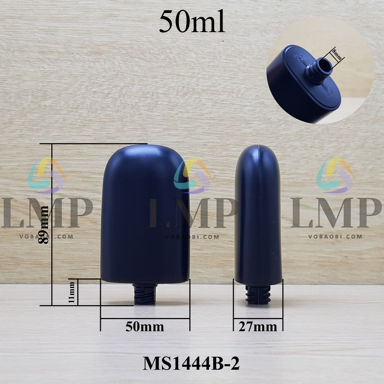 Thân tuýp PP hình oval 30ml 50ml