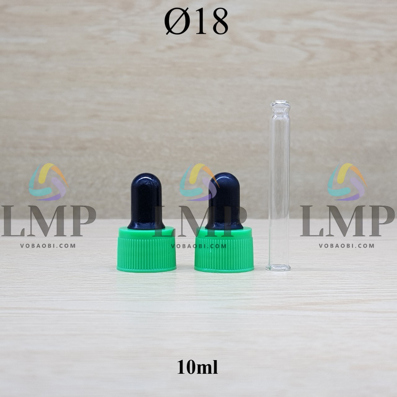 Nắp bóp khoen nhựa sọc Ø18