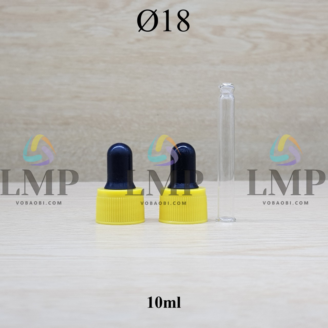 Nắp bóp khoen nhựa sọc Ø18