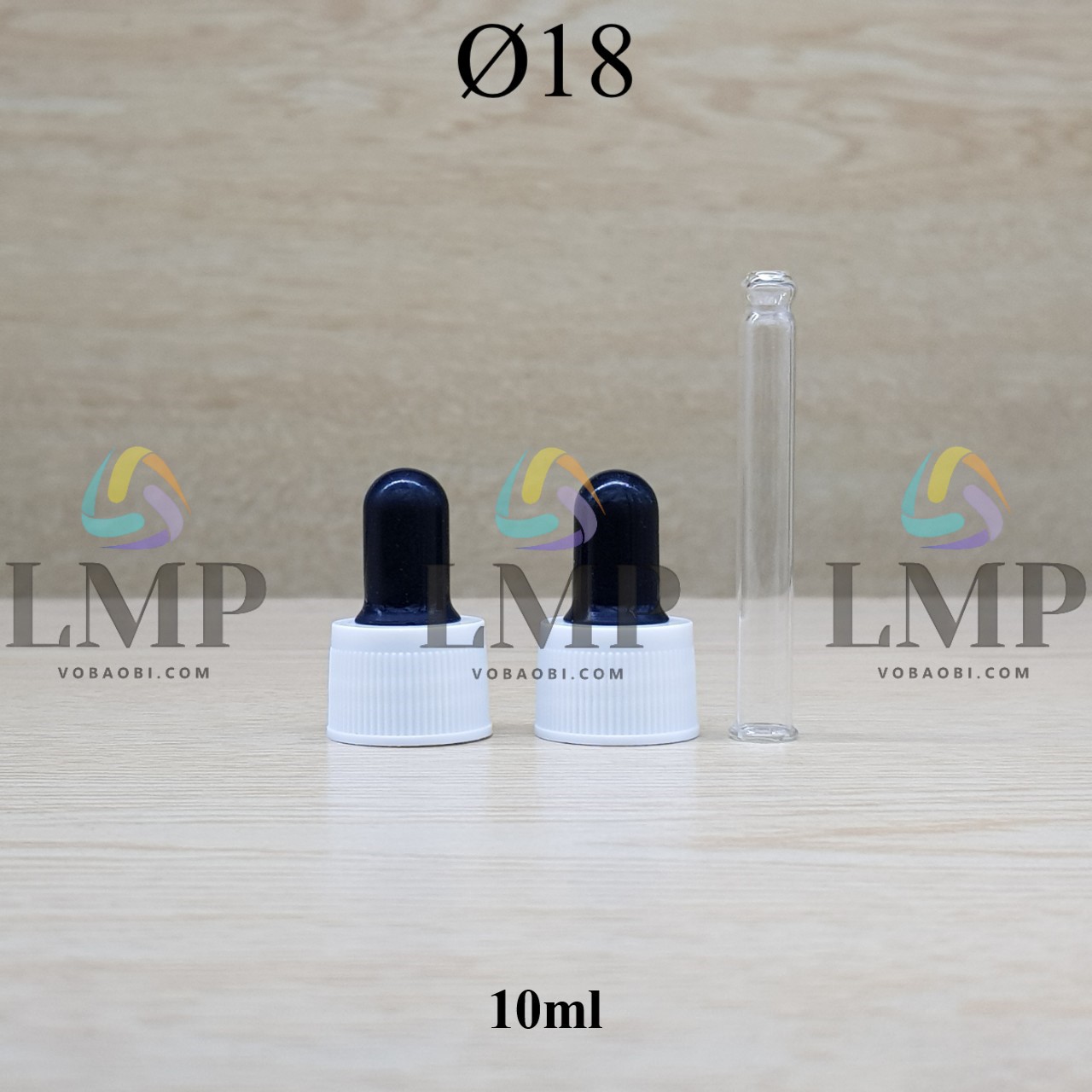 Nắp bóp khoen nhựa sọc Ø18