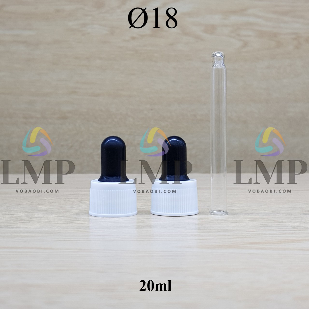 Nắp bóp khoen nhựa sọc Ø18