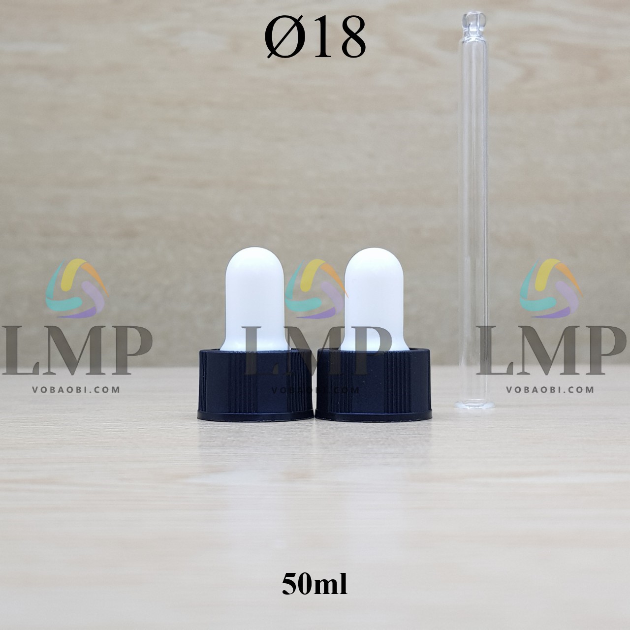 Nắp bóp khoen nhựa sọc Ø18