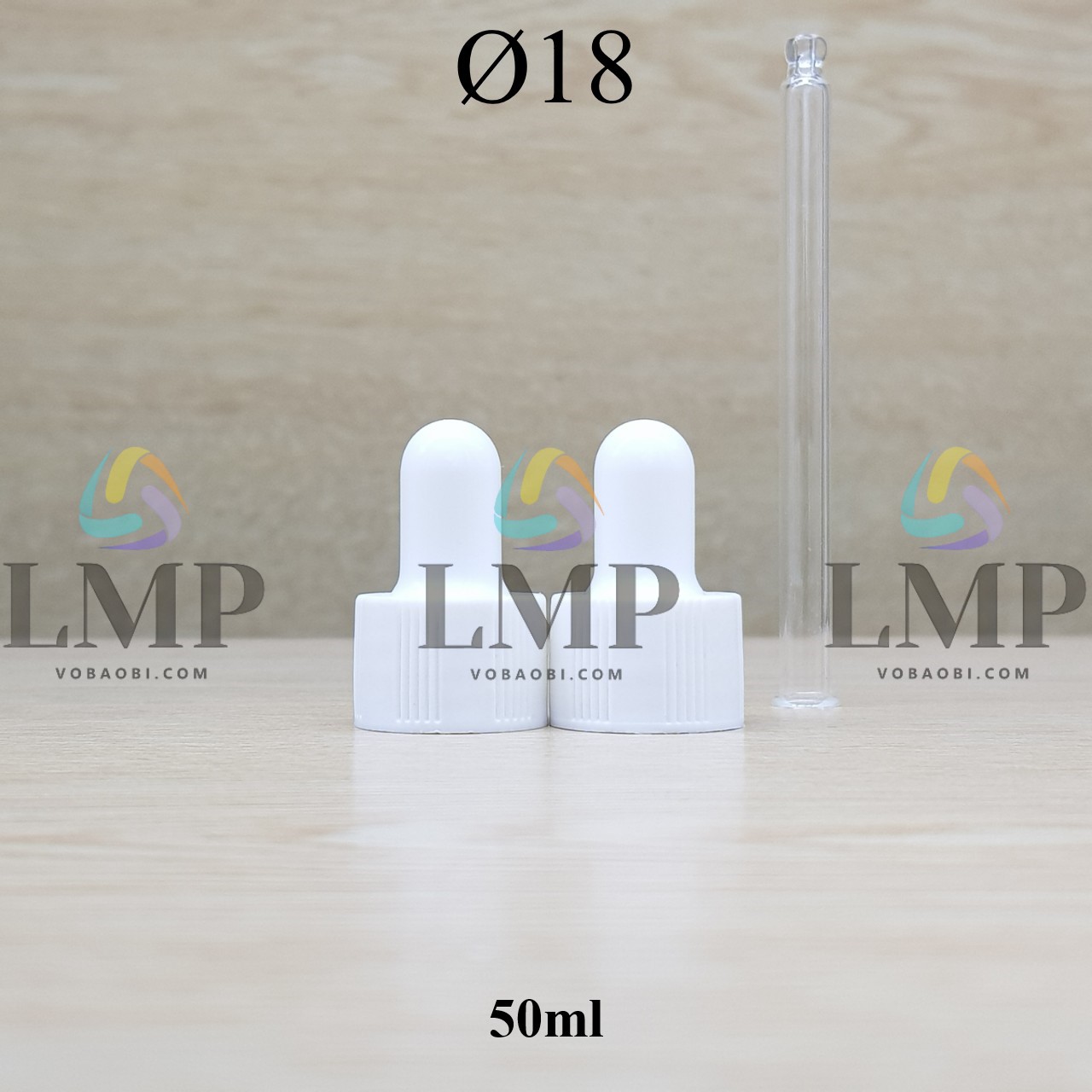Nắp bóp khoen nhựa sọc Ø18