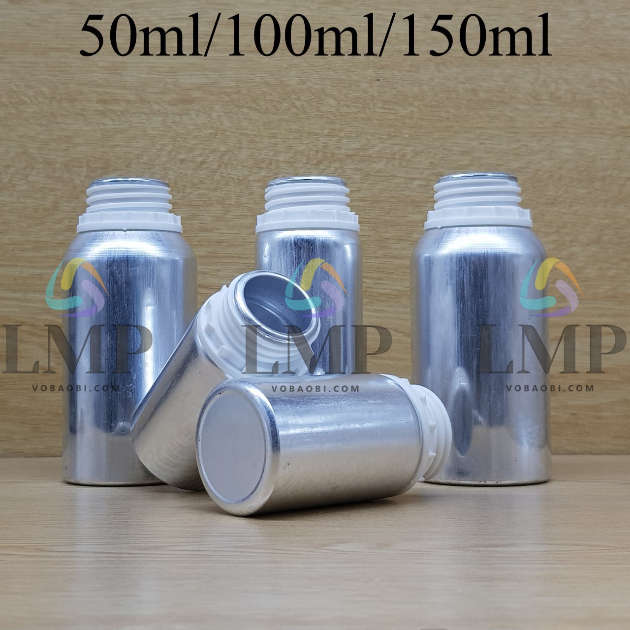 Chai nhôm bạc