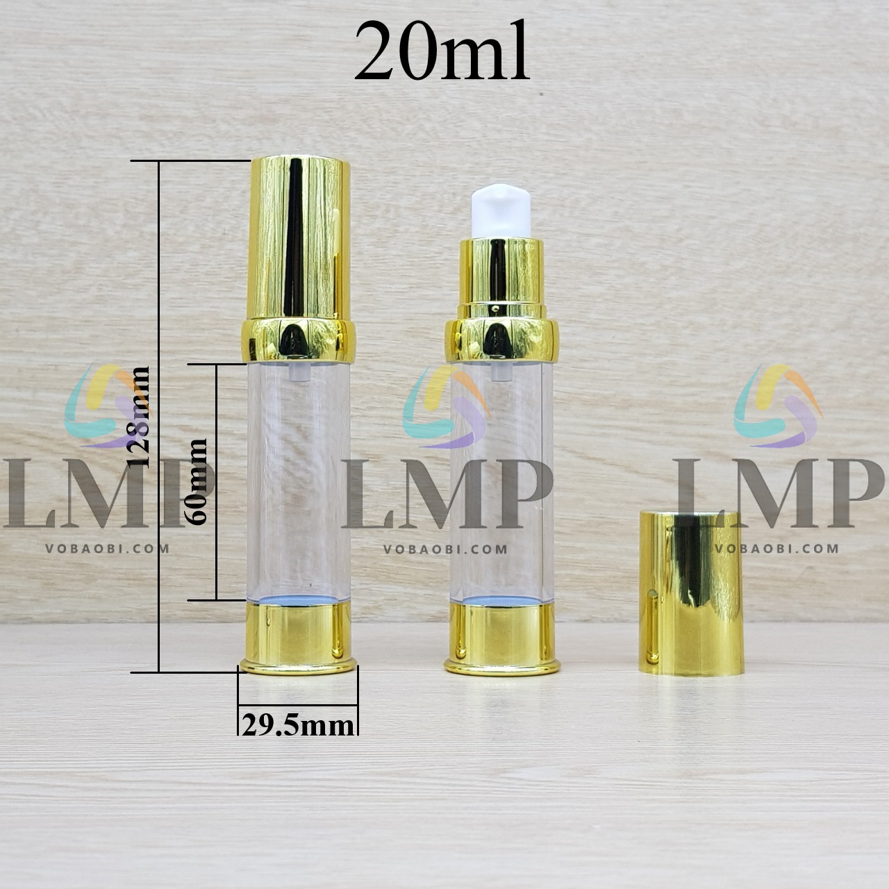 Chai thanh lịch thân trong xịt giọt