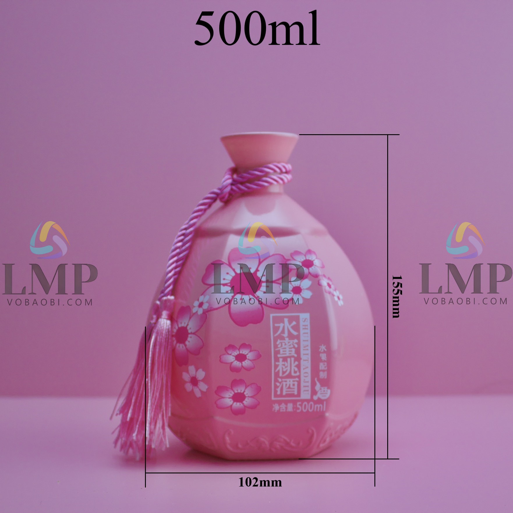 Bình rượu trái cây 500ml
