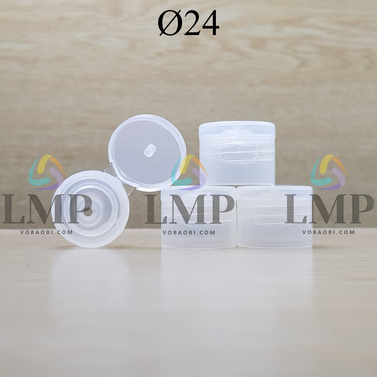Nắp bật trơn Ø24