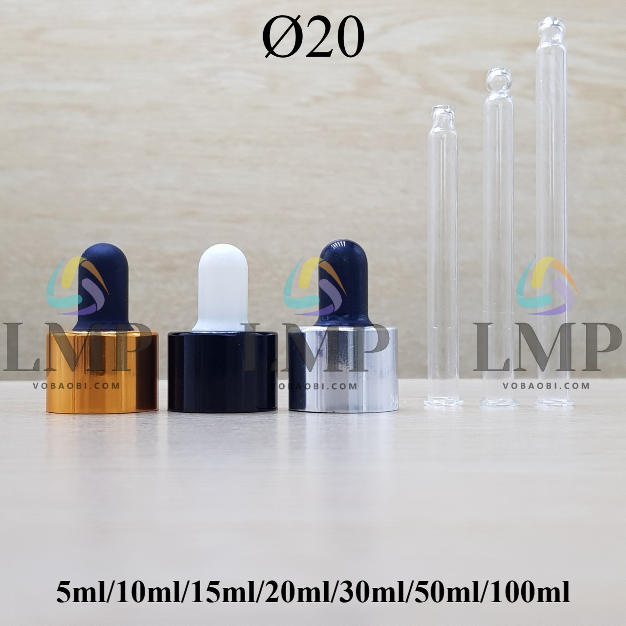 Nắp bóp khoen nhôm Ø20