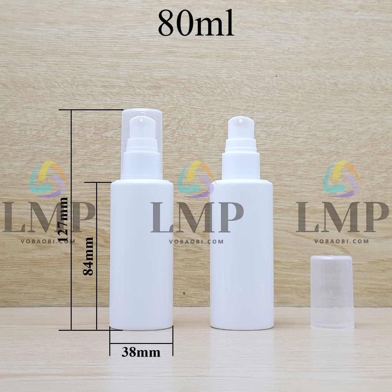 Chai PETG vai ngang đầu xịt giọt 1 viền