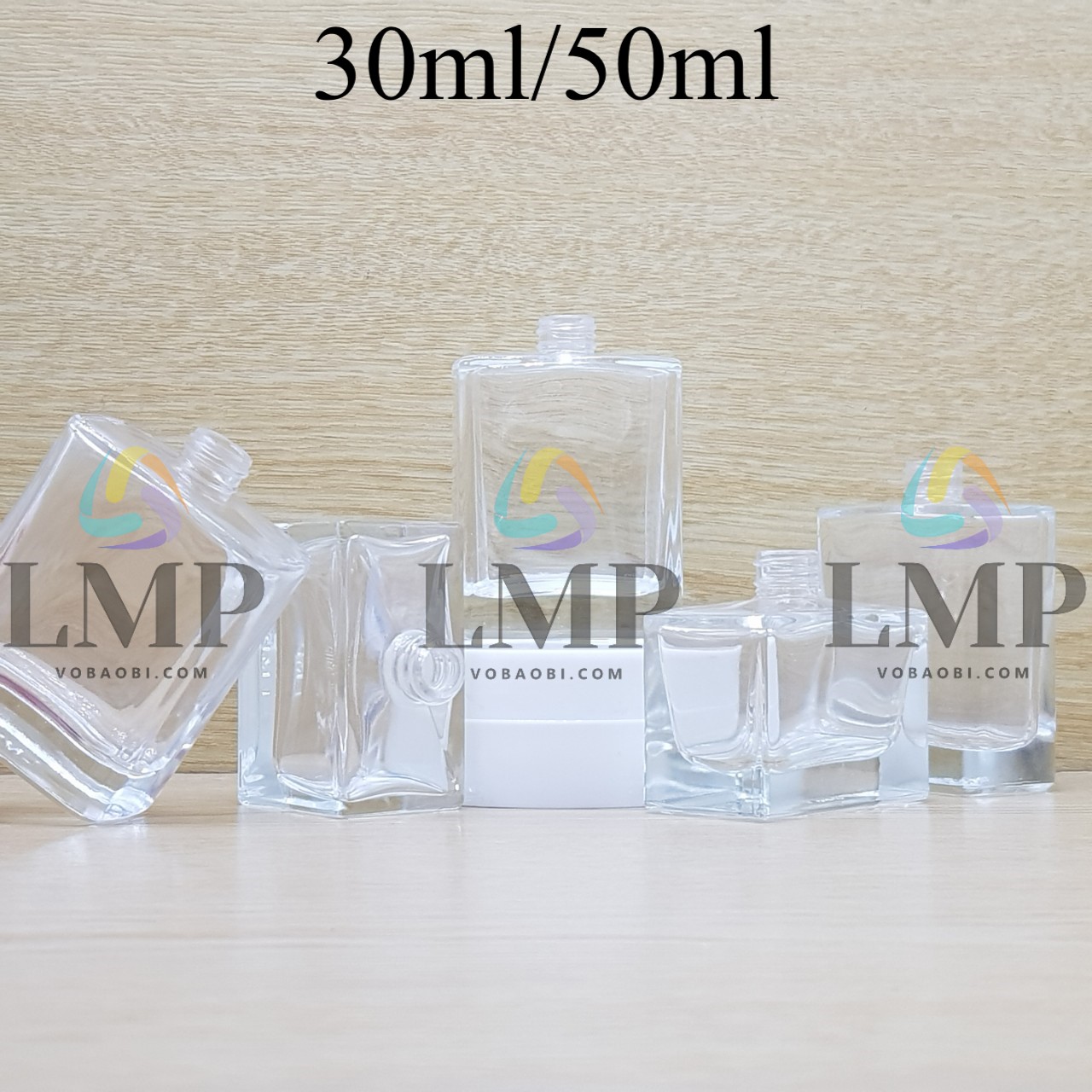 Thân chai vuông LMP cổ Ø14.5