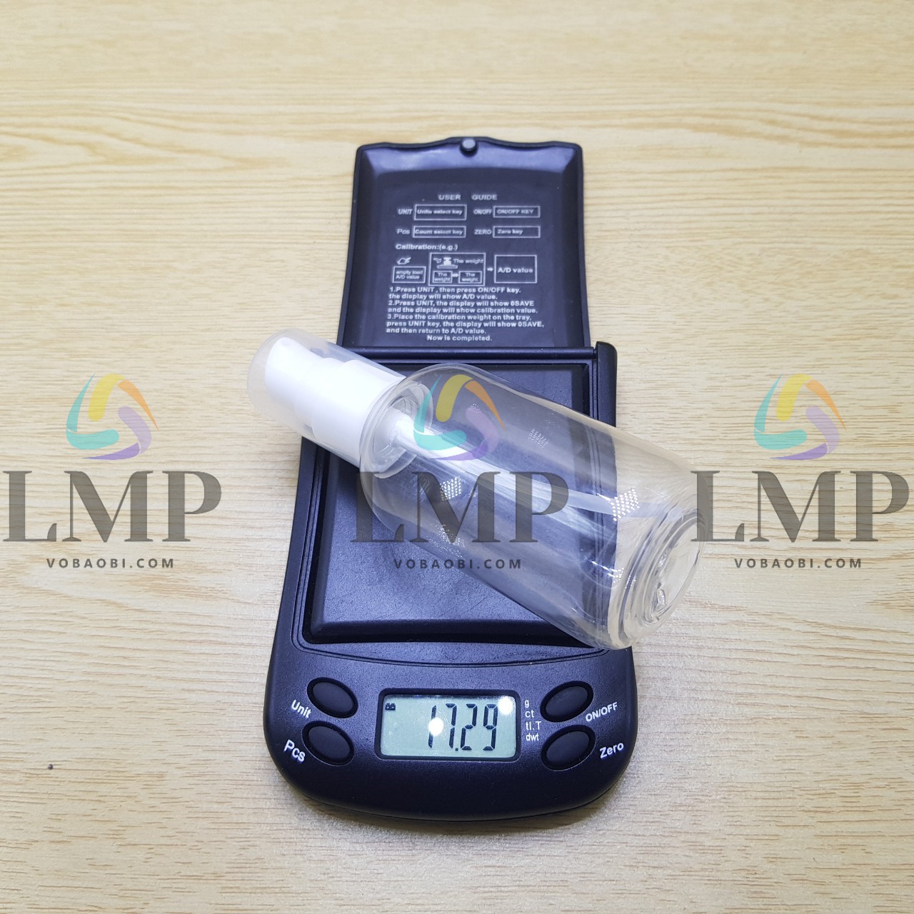 Chai vai tròn đầu xịt giọt 1 viền 80ml