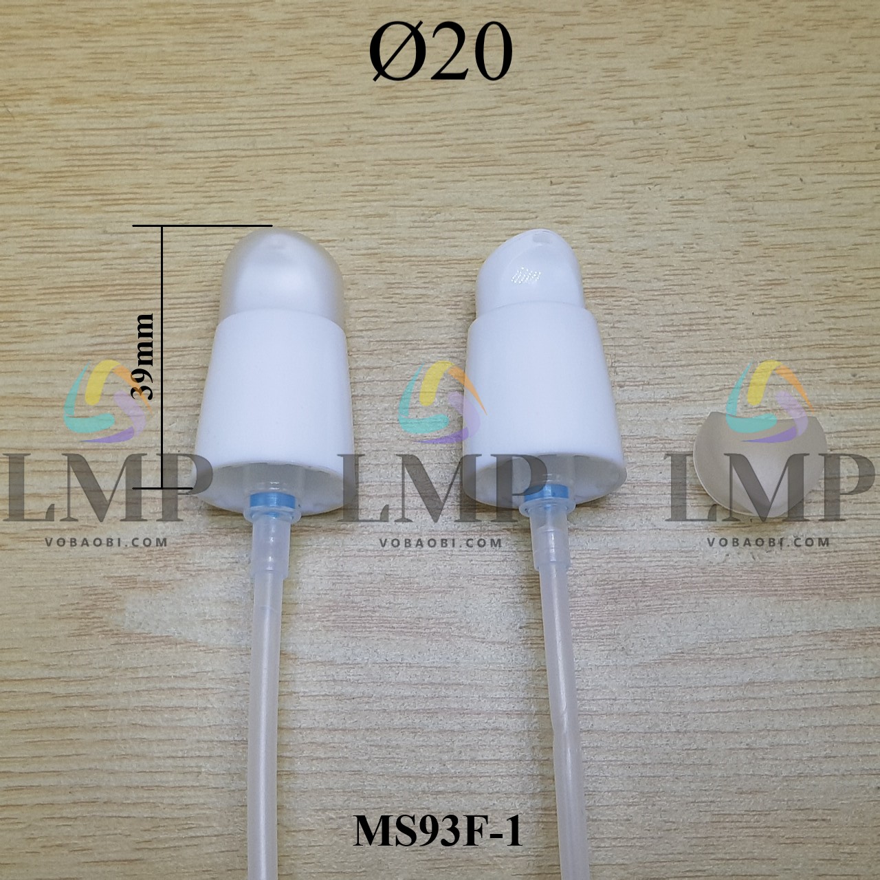 Đầu xịt giọt nắp chụp trong mờ Ø20