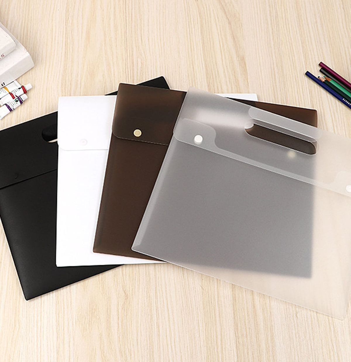 Plastic [Reference Design] Stylish Color File to Enhance Your Business Scene