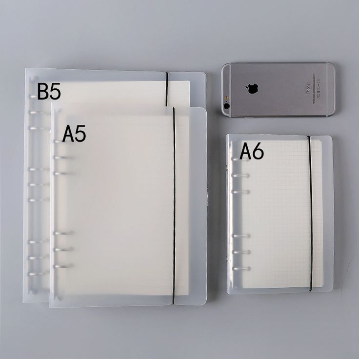 Plastic【Reference Design】Three Clear Binder Sizes for a More Organized Everyday
