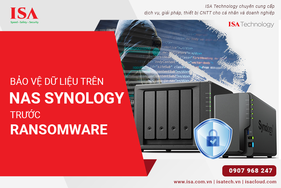 Bảo Vệ Dữ Liệu Trên NAS Synology Trước Ransomware