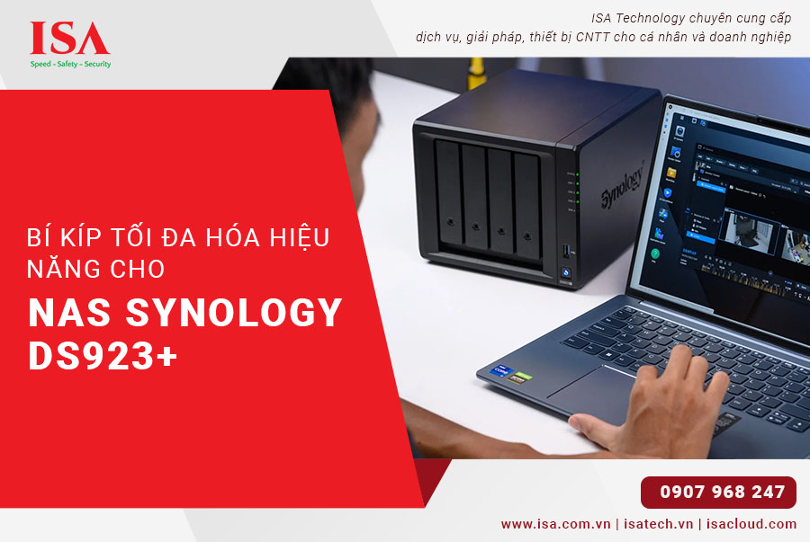 Bí kíp tối đa hóa hiệu năng cho NAS Synology DS923+
