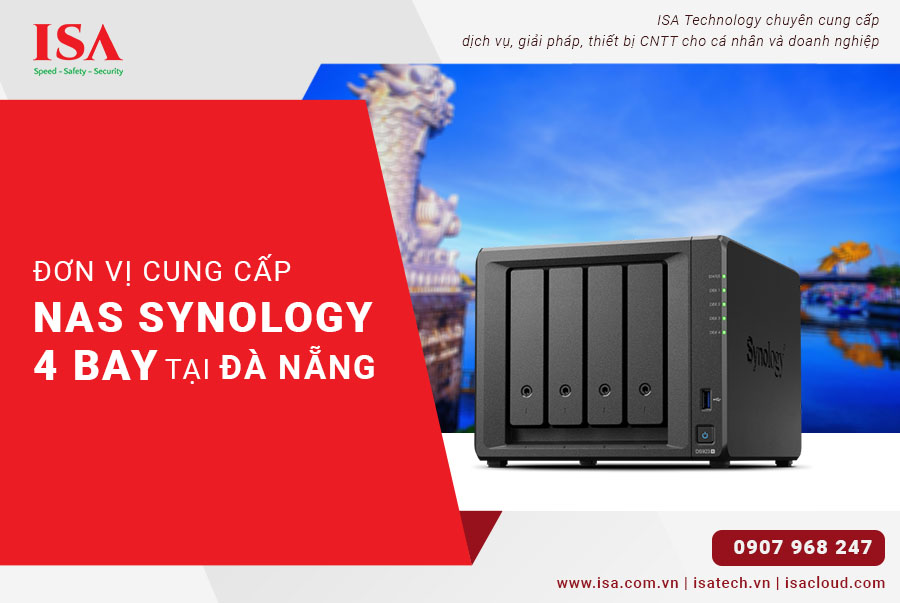 Đơn vị cung cấp nas synology 4 bay tại Đà Nẵng