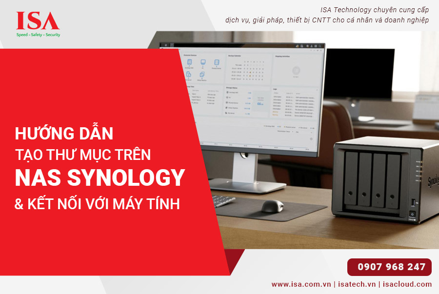 Hướng Dẫn Chi Tiết Tạo Thư Mục Trên NAS Synology và Kết Nối Với Máy Tính