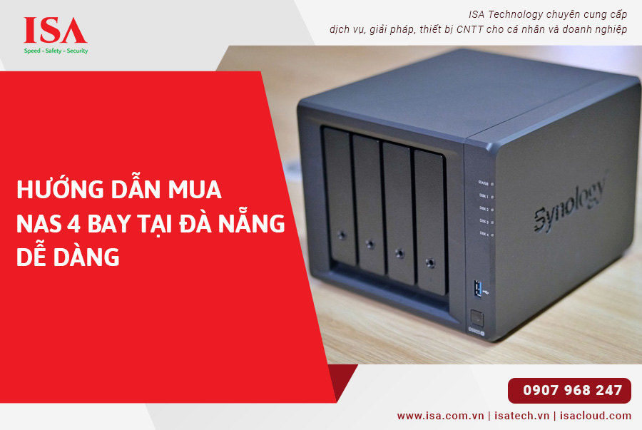 Hướng dẫn mua nas 4 bay tại Đà Nẵng dễ dàng