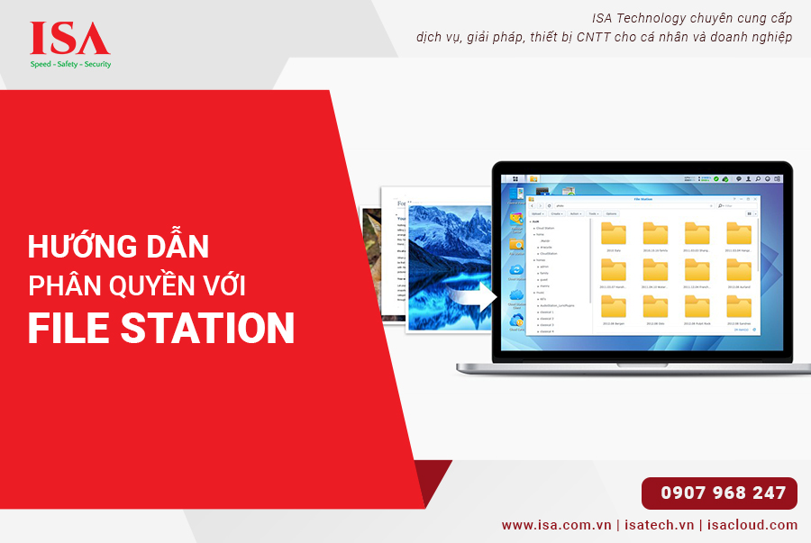 Hướng dẫn phân quyền với File Station