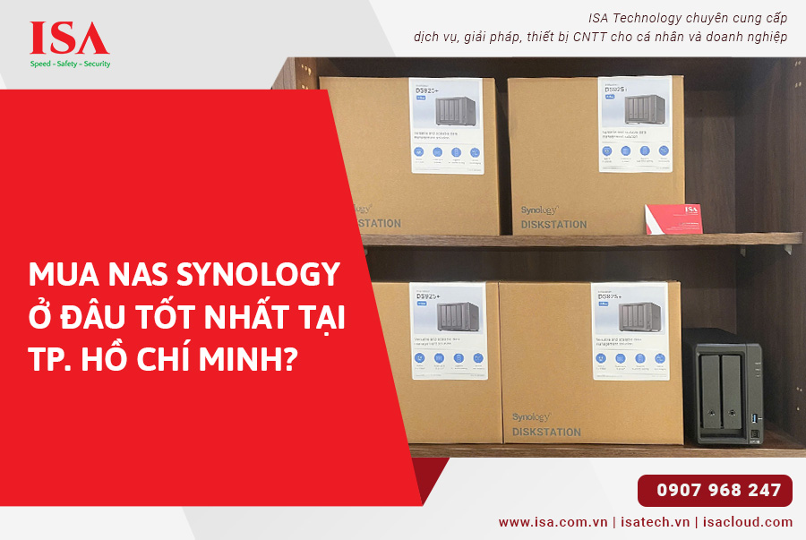 Mua Nas Synology ở đâu tốt nhất tại TP Hồ Chí Minh?